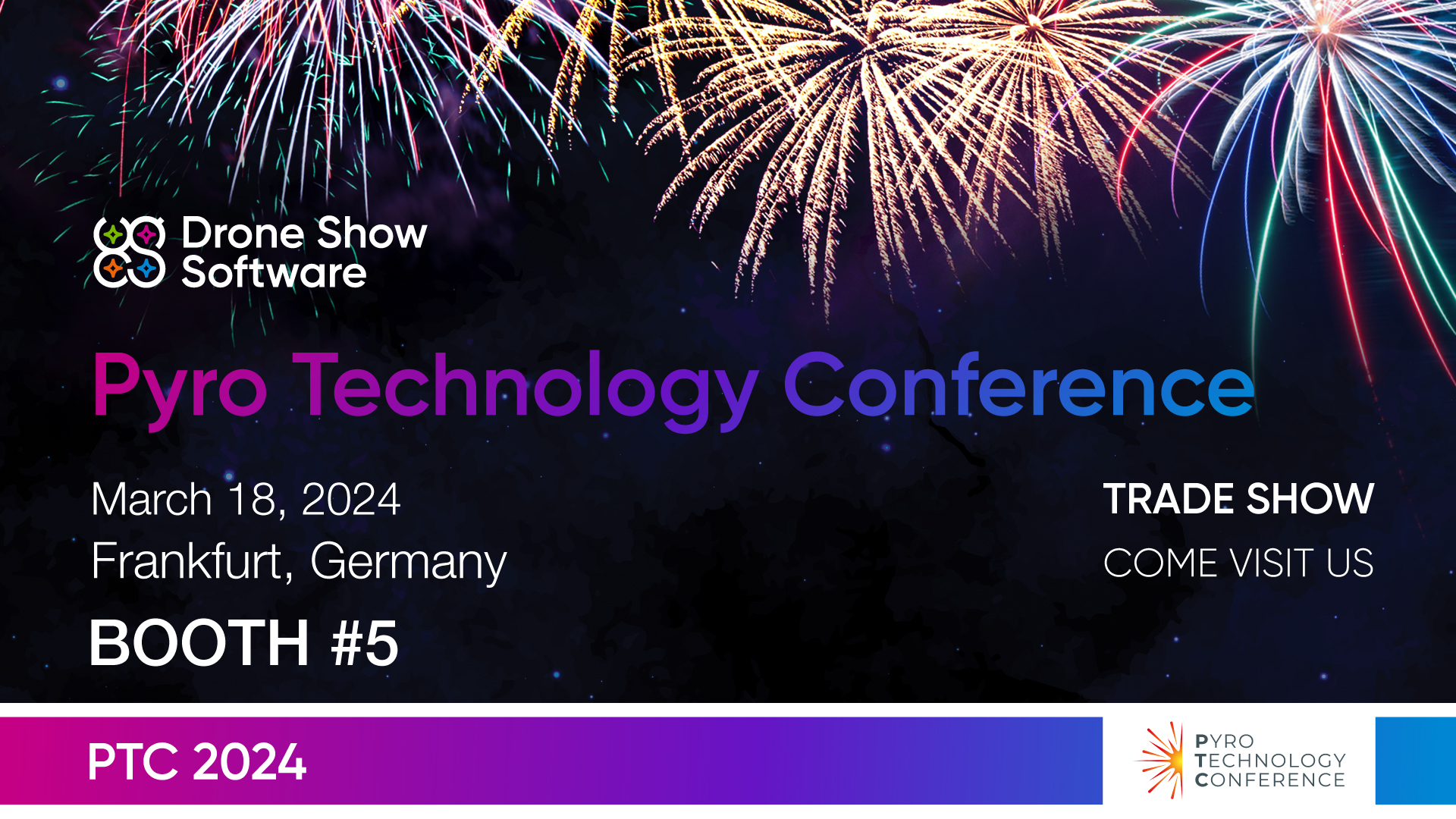 SPH Engineering presentará la innovadora integración de fuegos artificiales y espectáculos de drones en la Pyro Technology Conference 2024