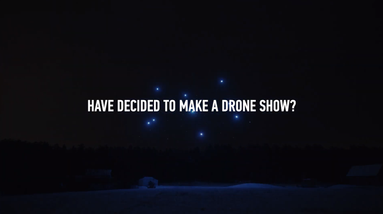 Entre bastidores: cómo hacer un espectáculo de drones