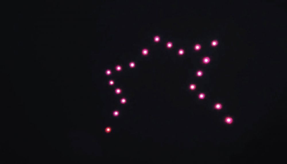Evento de presentación de Drone Show for NGN