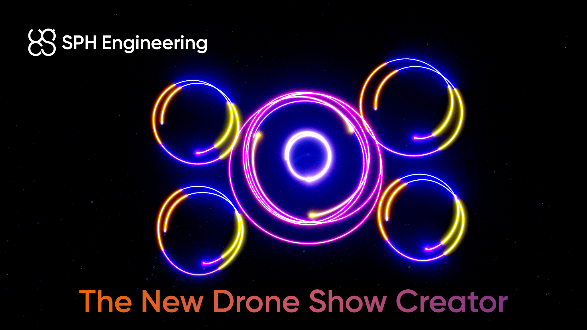 El nuevo creador de espectáculos con drones acelera y simplifica el diseño de espectáculos con drones