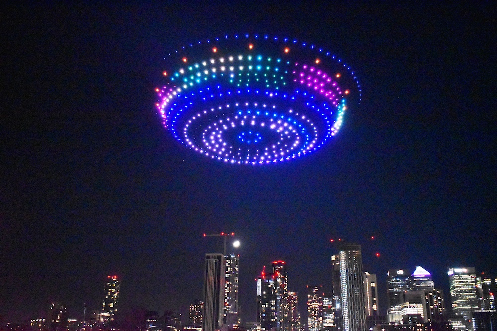 Celestial drone shows future