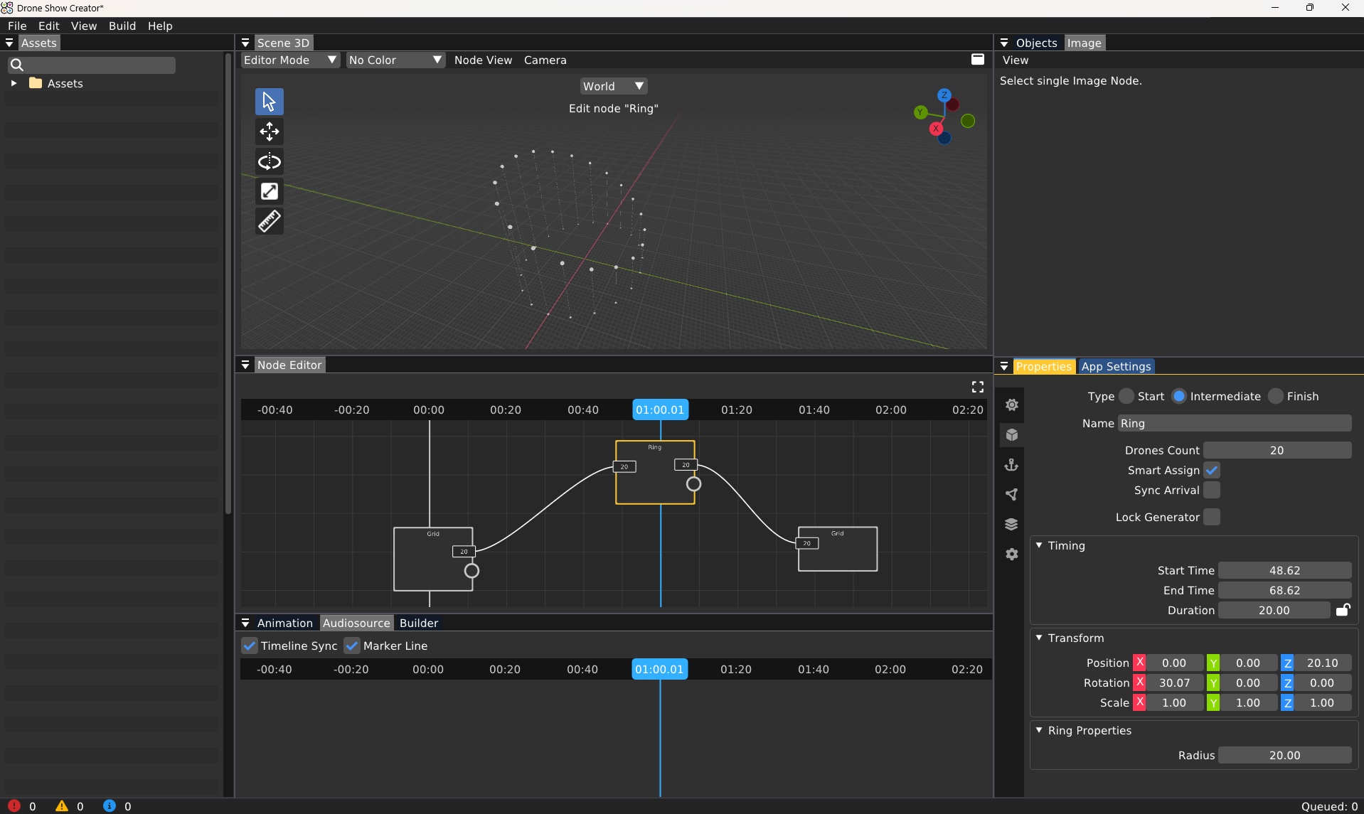 Drone Show Creator is Software for Drone Show Choreography