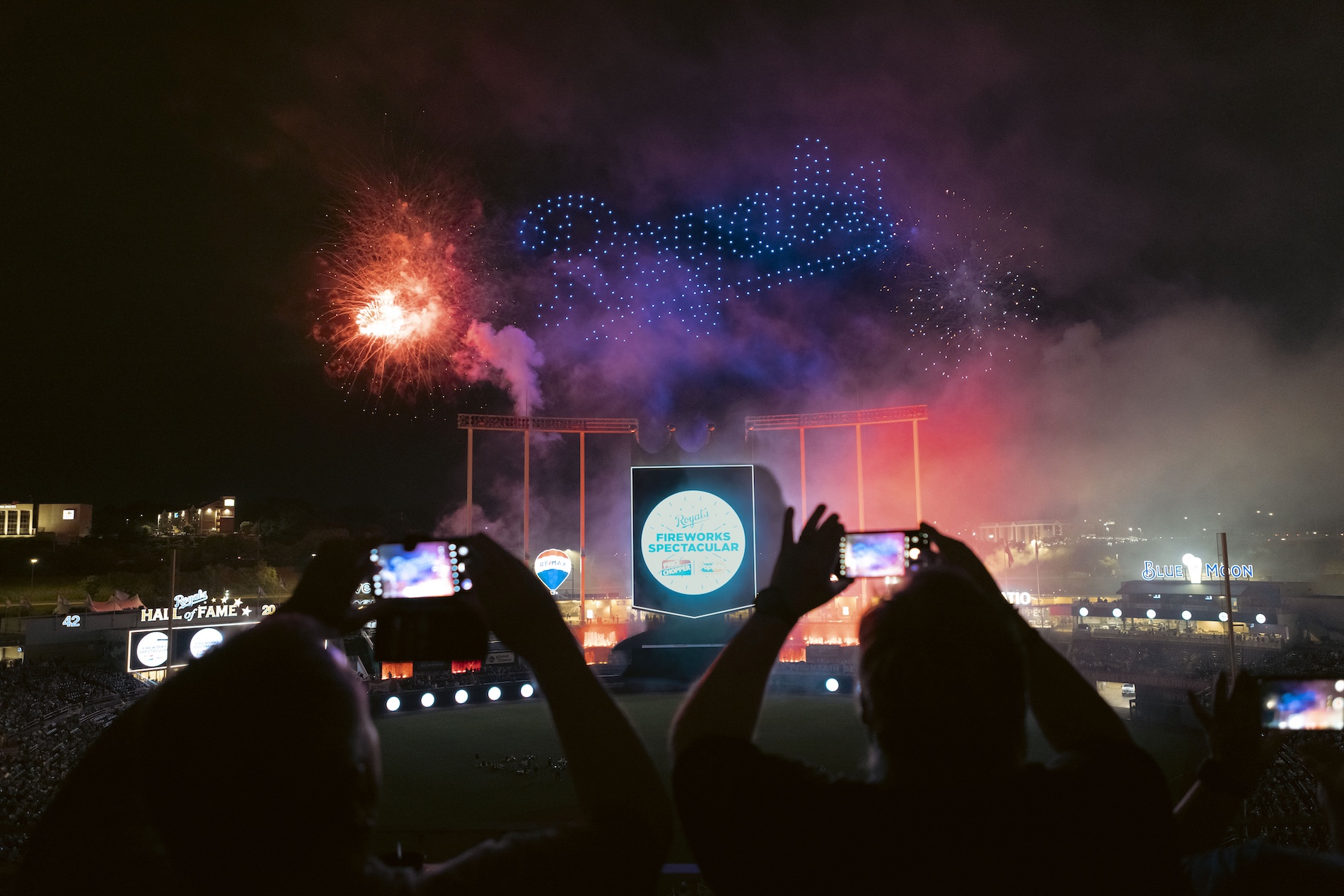 Kansas City Royals Drone Show