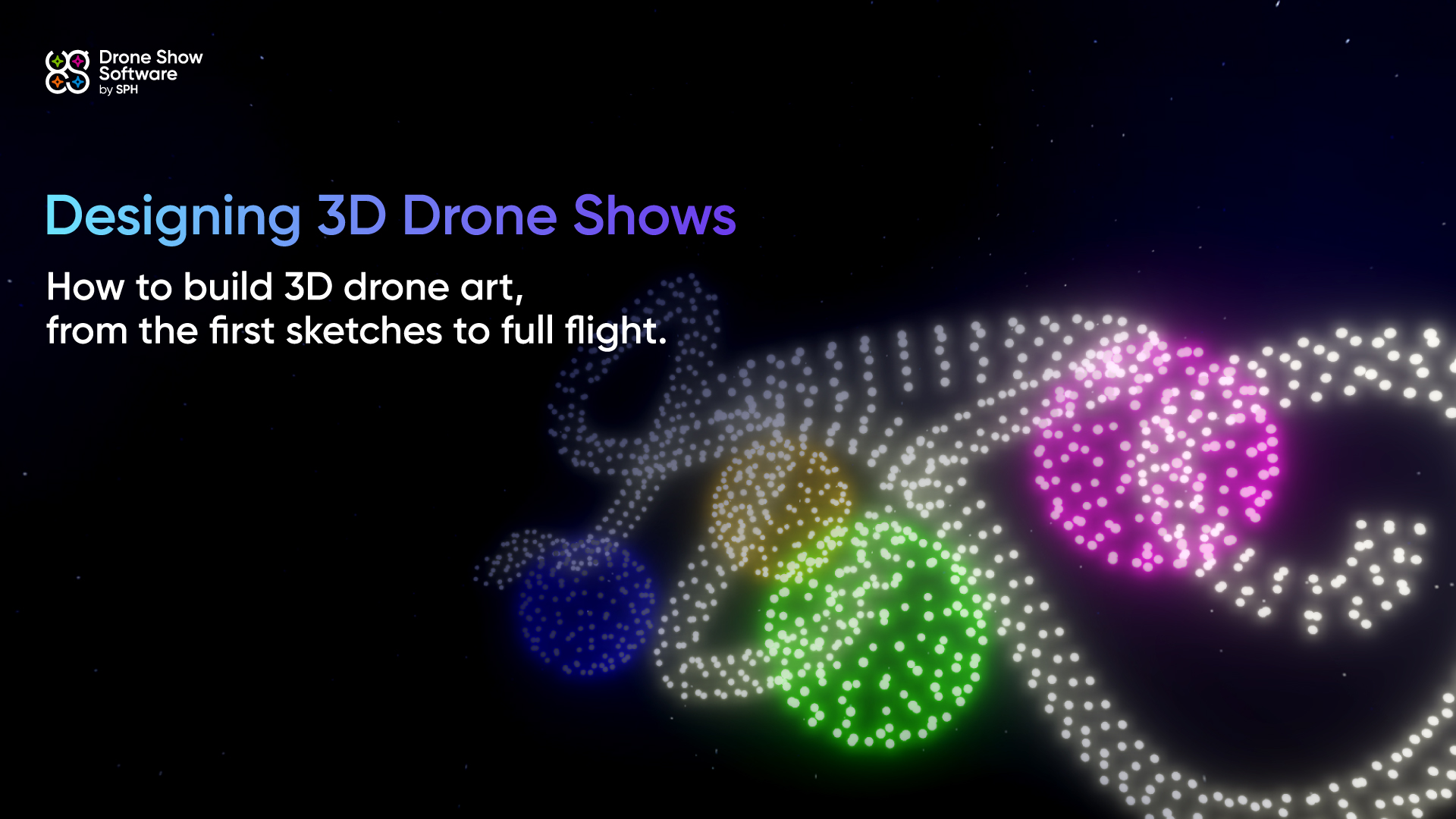 Designing 3D Drone Shows