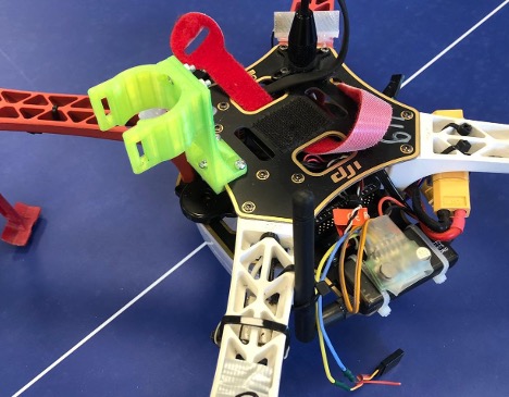 Pyro drone show displays payload and triggering systems pwm signals