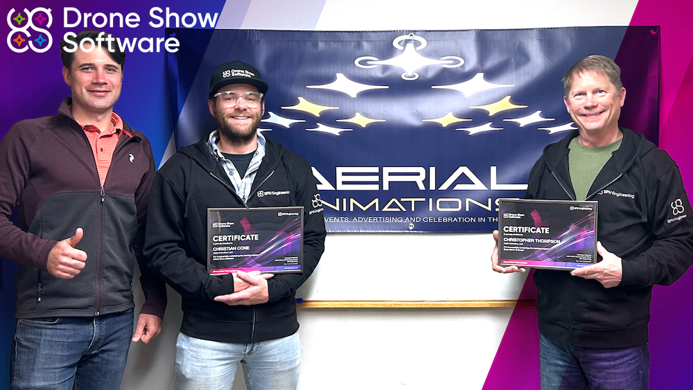 Aerial Animations Successfully Completes Drone Show Software Training
