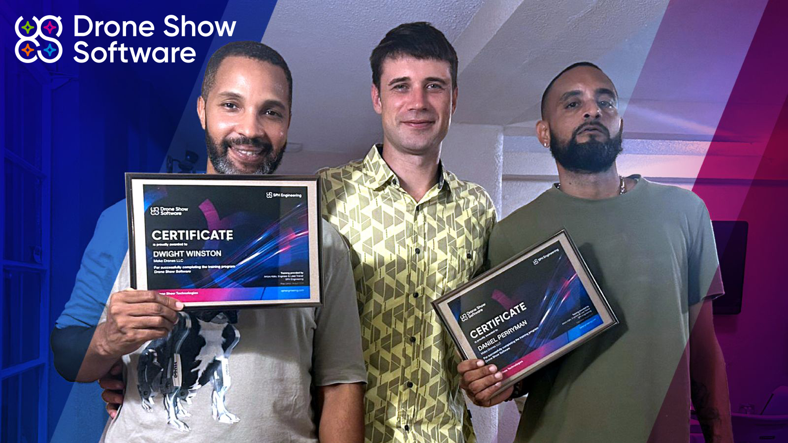Moko Drones LLC Completes Drone Show Software Training
