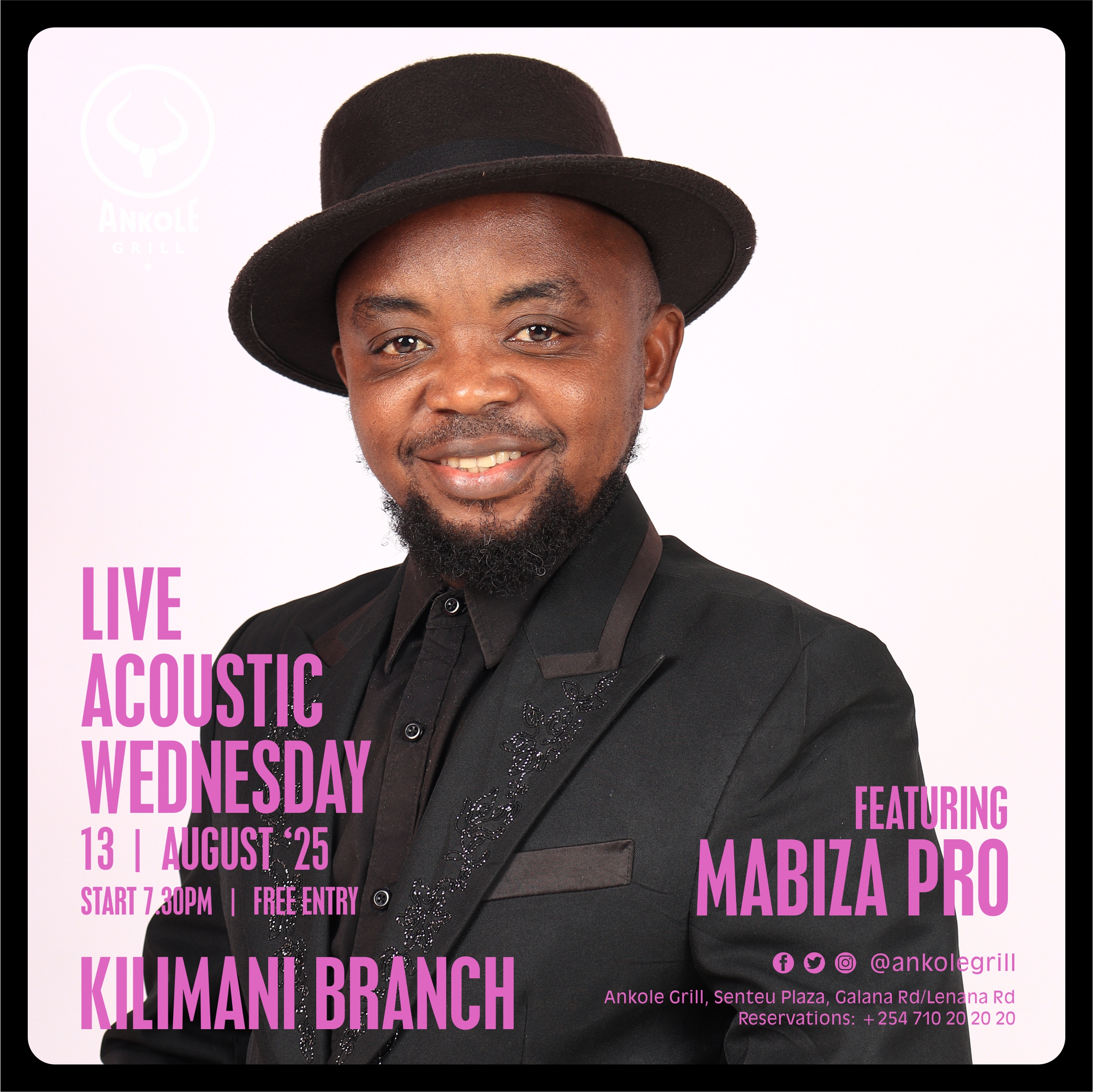 Live Acoustic Wednesday - MABIZA PRO