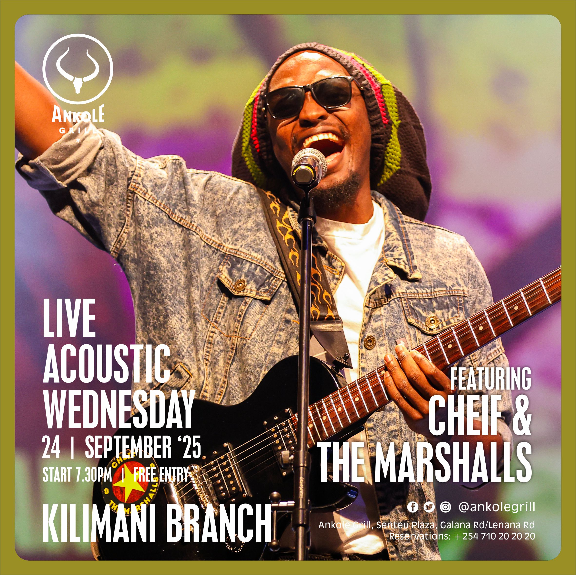 Live Acoustic Wednesday - CHEIF & THE MARSHALLS