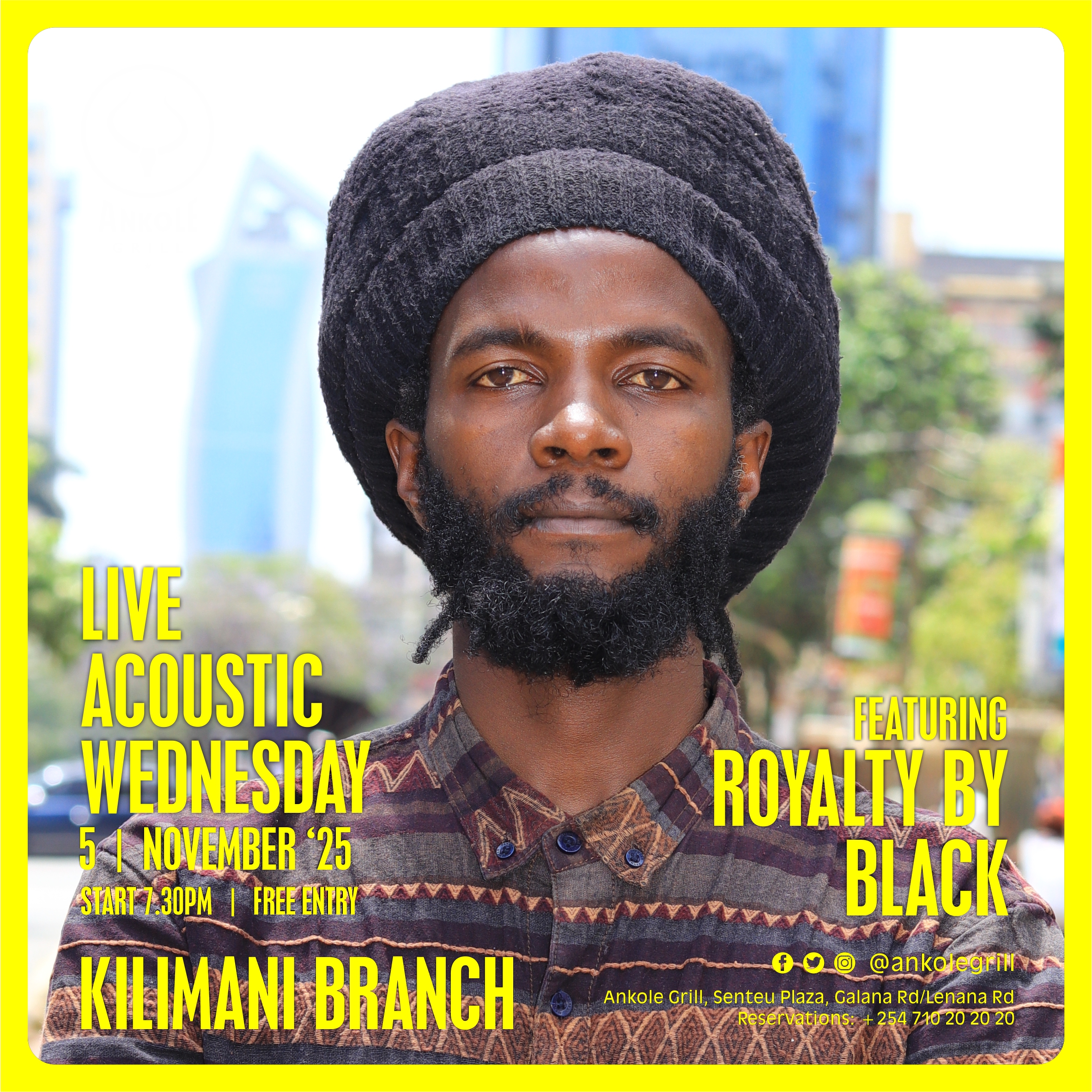 Live Acoustic Wednesday - ROYALTY BY BLACK