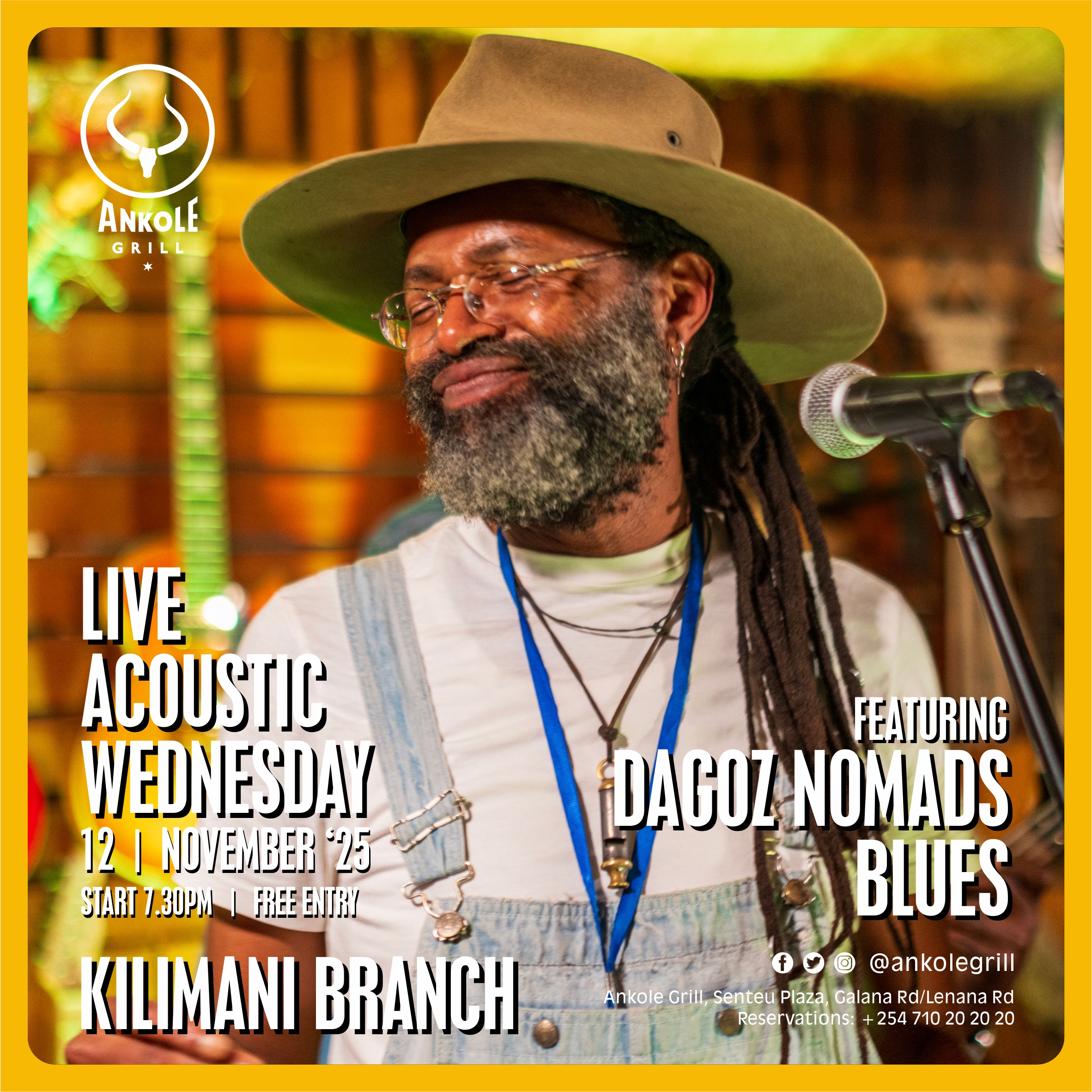 Live Acoustic Wednesday - DAGOZ NOMADS BLUES