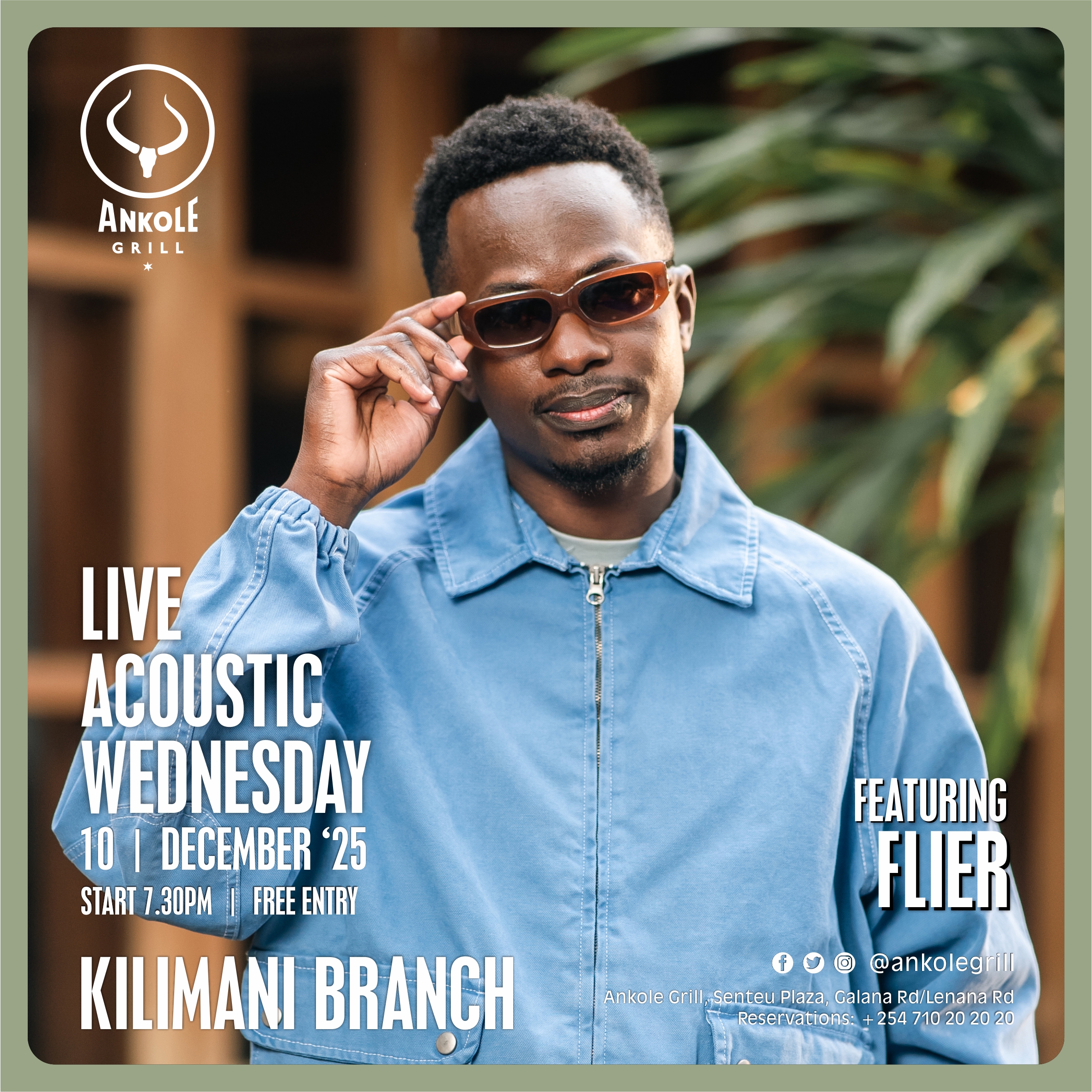 Live Acoustic Wednesday - FLIER