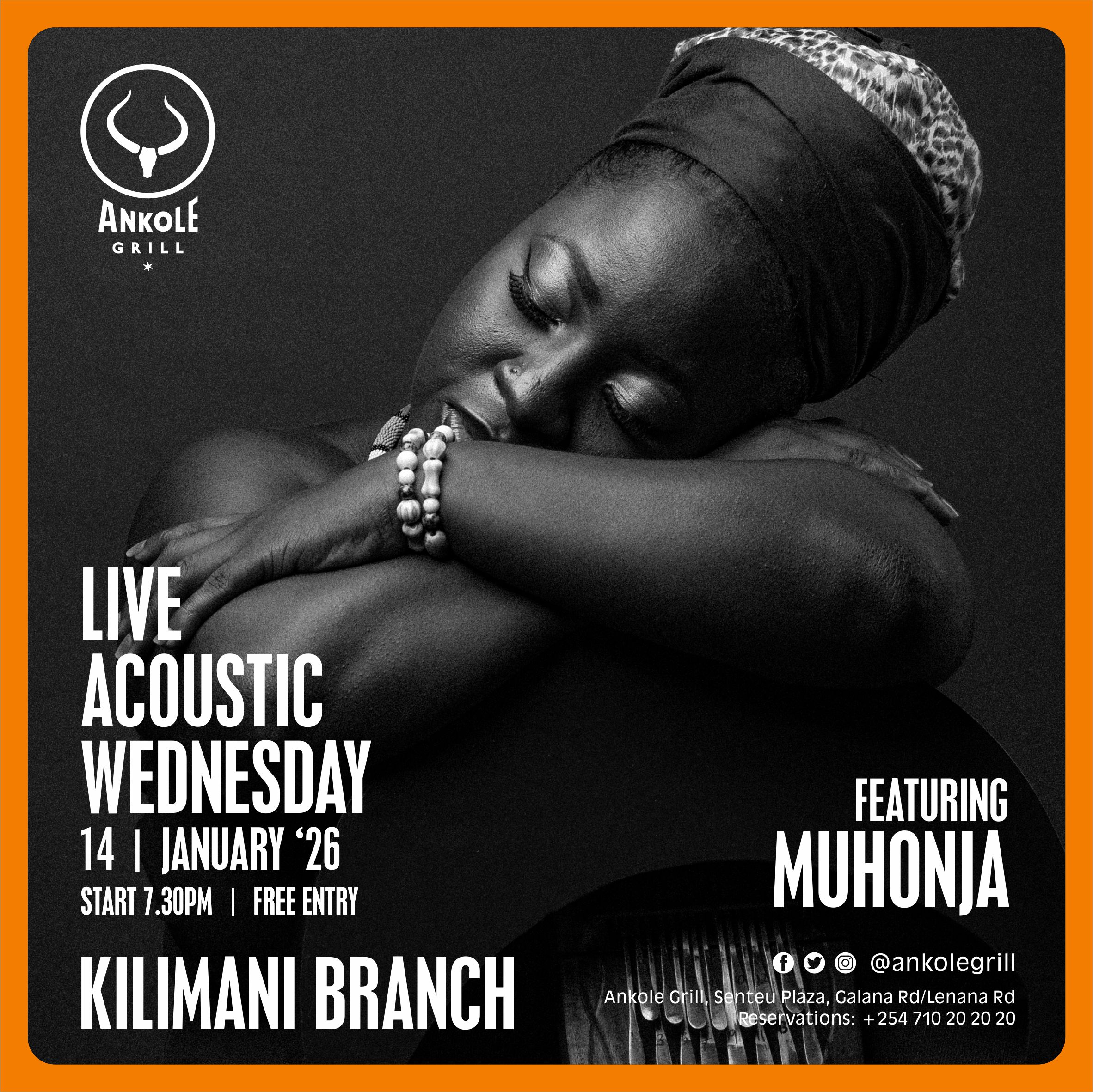 Live Acoustic Wednesday - MUHONJA