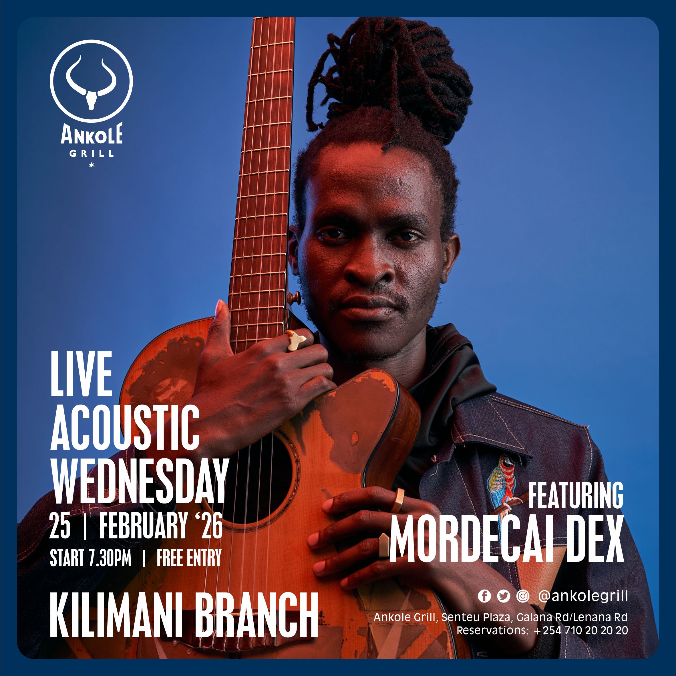 Live Acoustic Wednesday - MORDECAI DEX