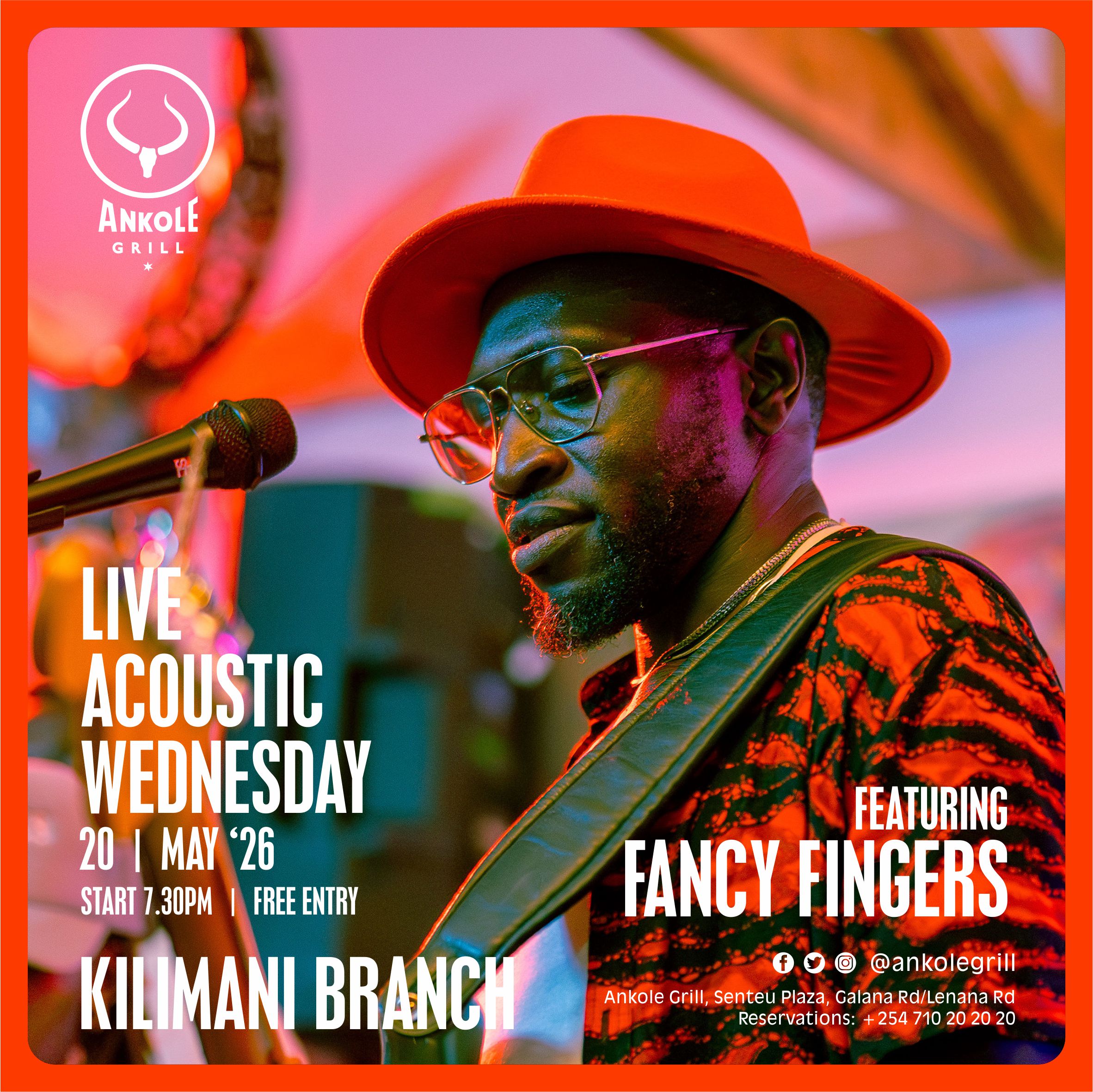 Live Acoustic Wednesday - FANCY FINGERS
