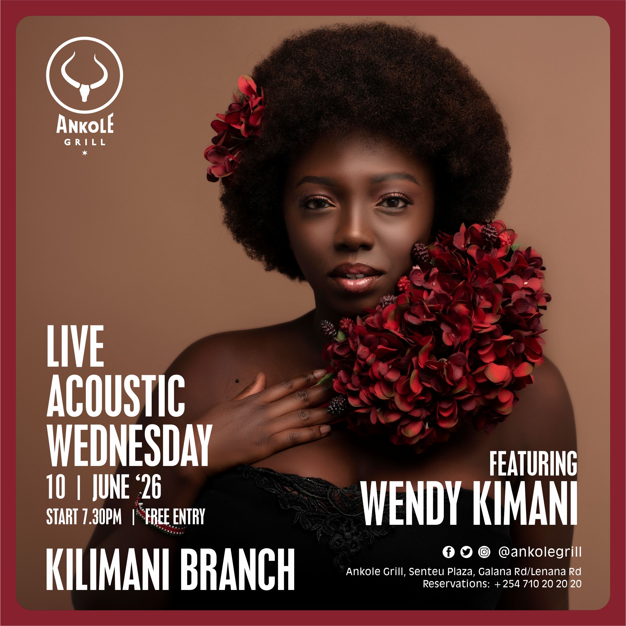 Live Acoustic Wednesday - WENDY KIMANI
