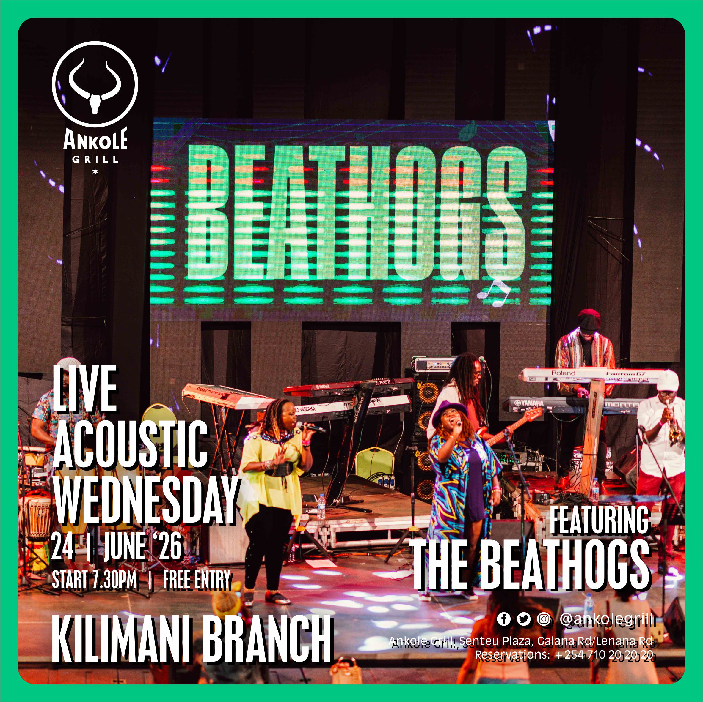Live Acoustic Wednesday - THE BEATHOGS