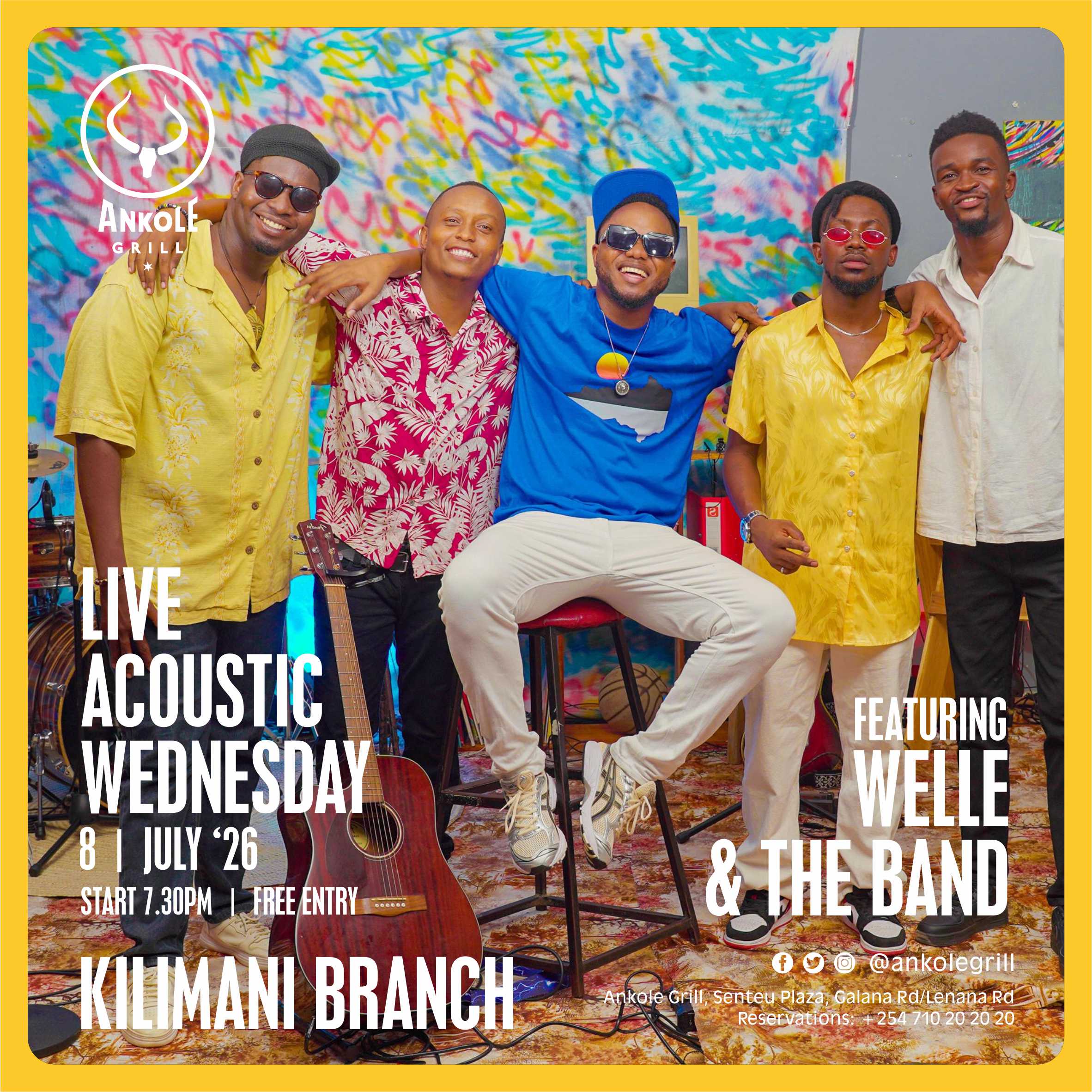 Live Acoustic Wednesday - WELLE  & THE BAND