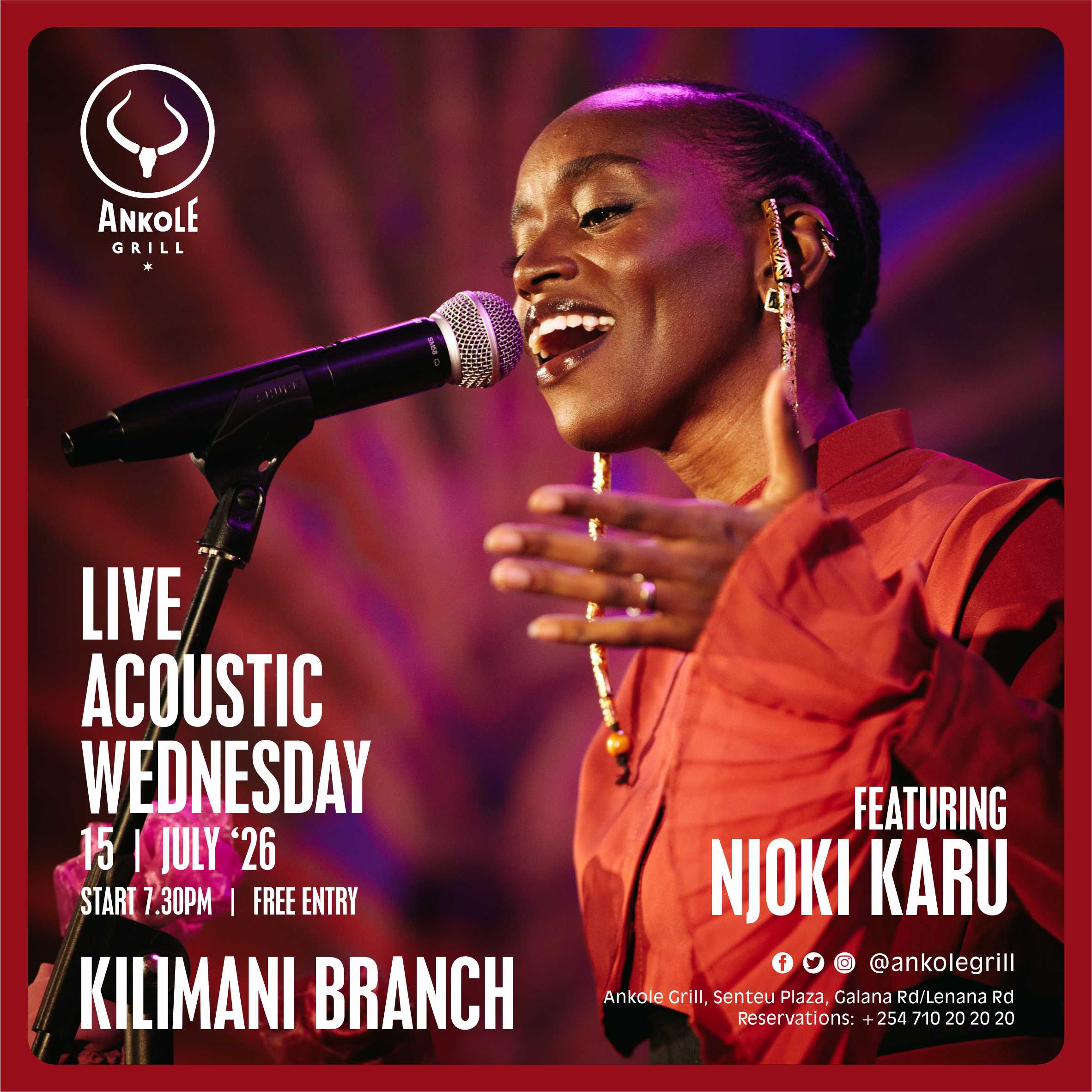 Live Acoustic Wednesday - NJOKI KARU