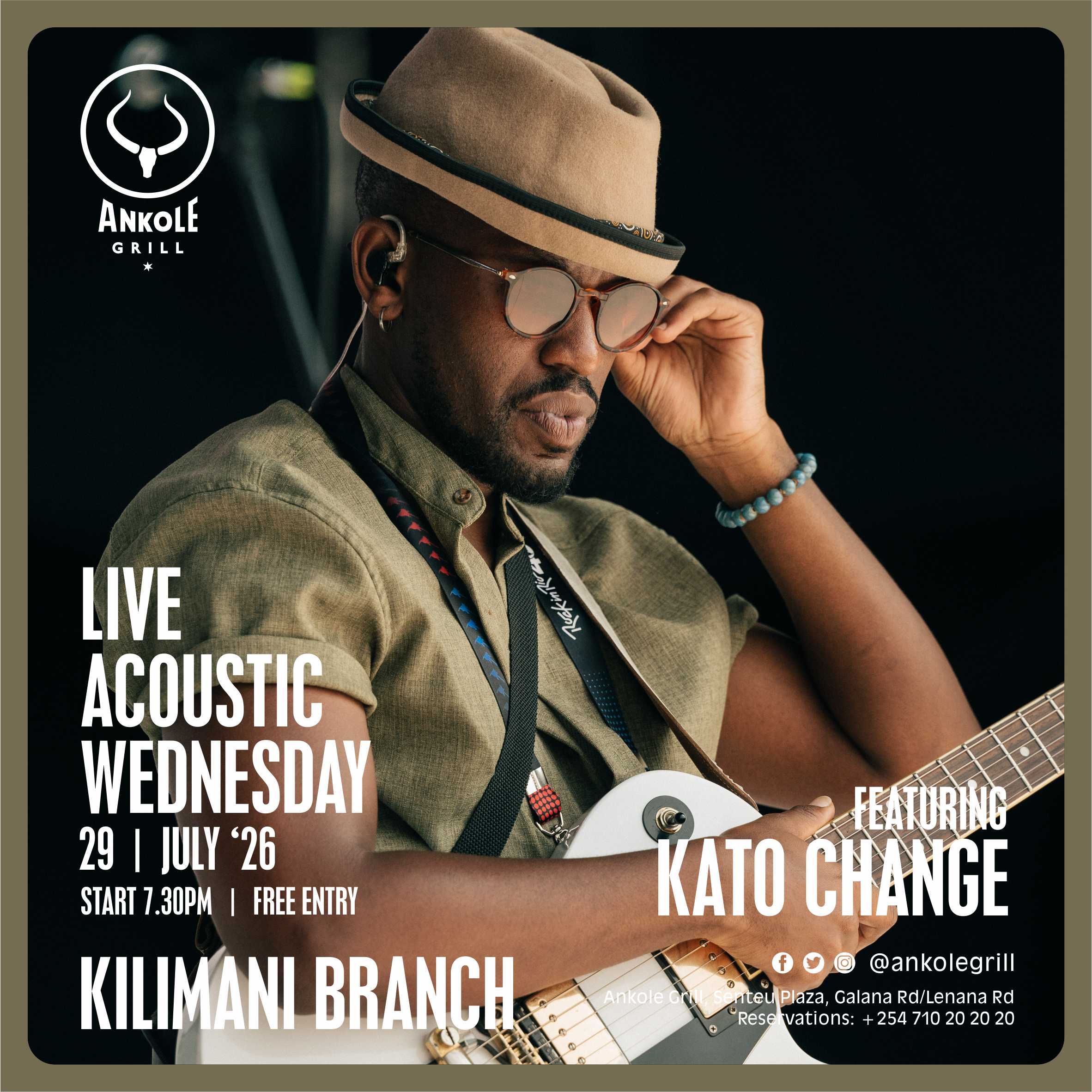 Live Acoustic Wednesday - KATO CHANGE
