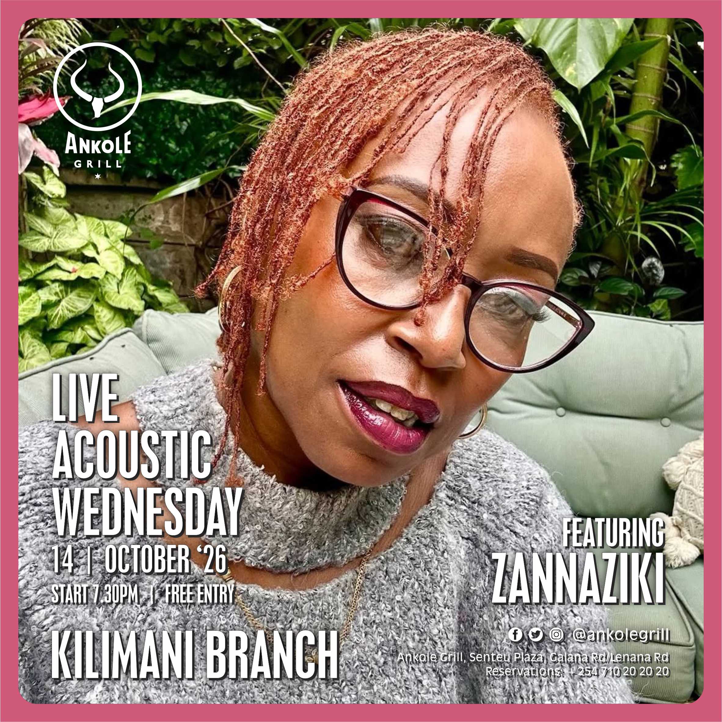 Live Acoustic Wednesday - ZANNAZIKI