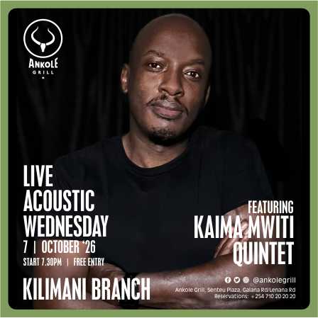 Live Acoustic Wednesday - KAIMA MWITI QUINTET