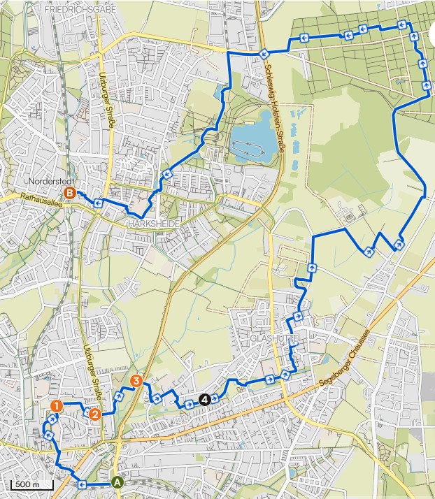 3. MidSummerRun am 21.06.2024 Flyer vom Lauftreff Alstertal e.V.