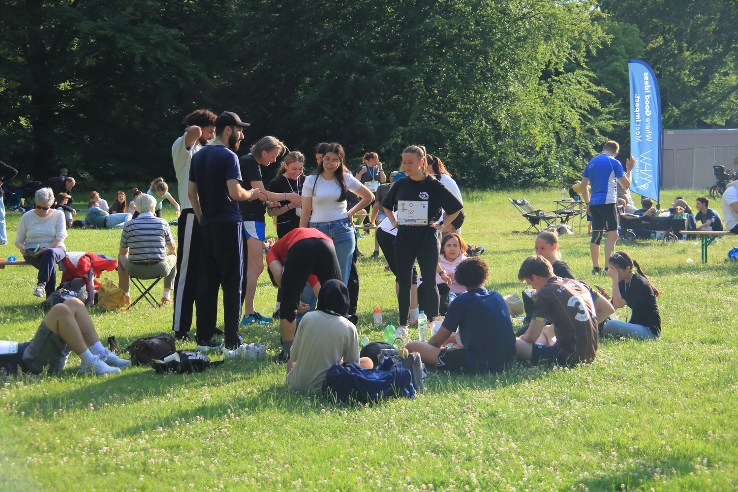 3. MidSummerRun am 21.06.2024 Flyer vom Lauftreff Alstertal e.V.