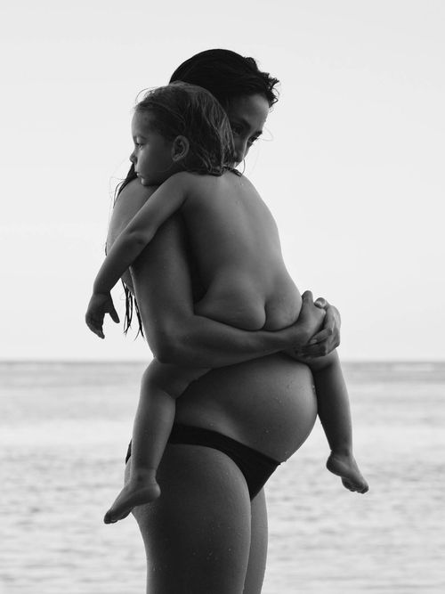 Mother and child, Bali
