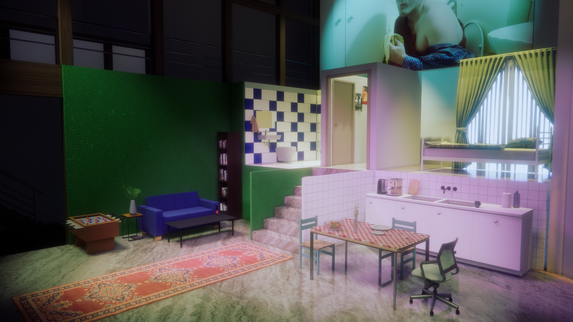 Stage Design Renders