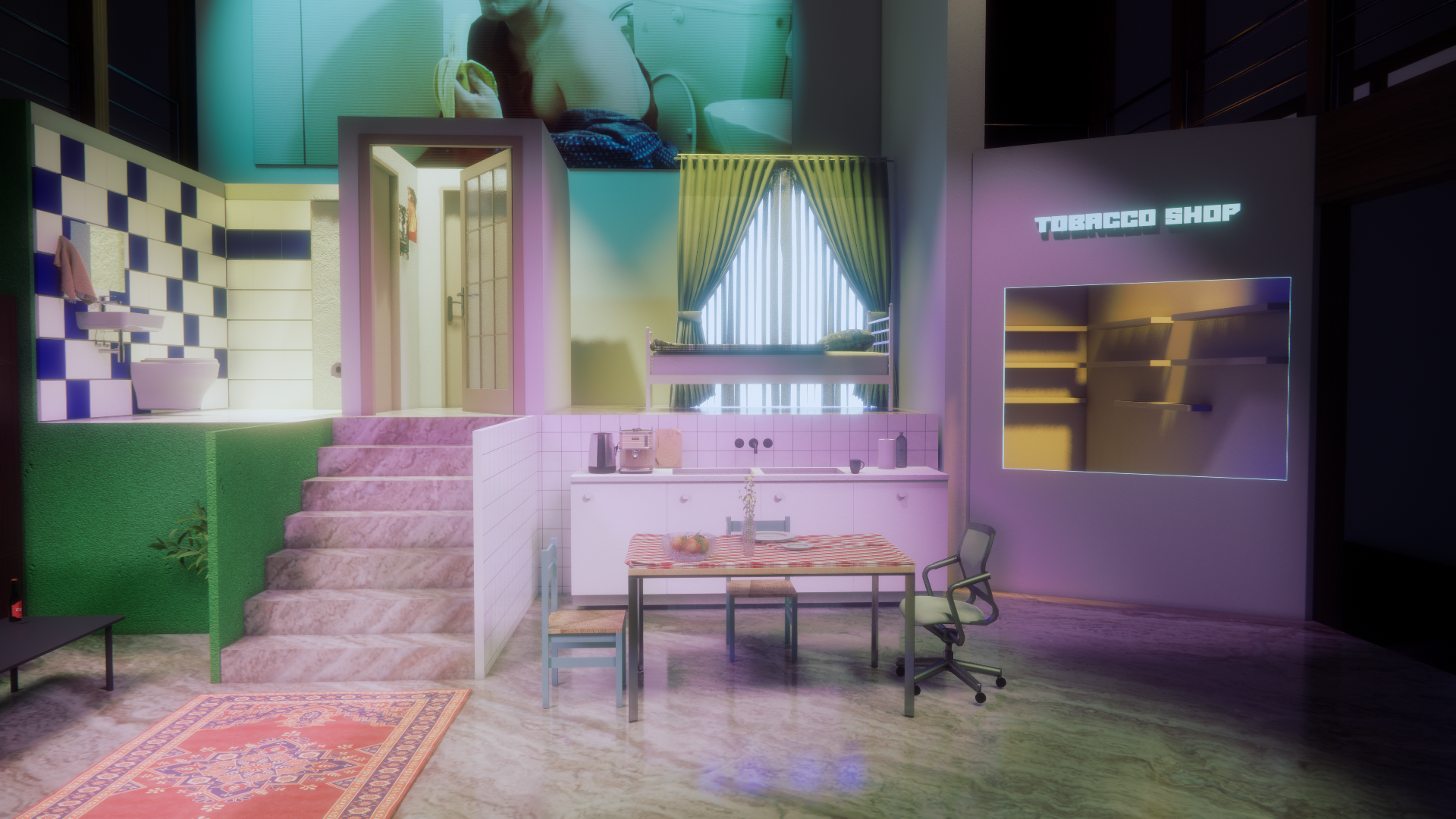 Stage Design Renders