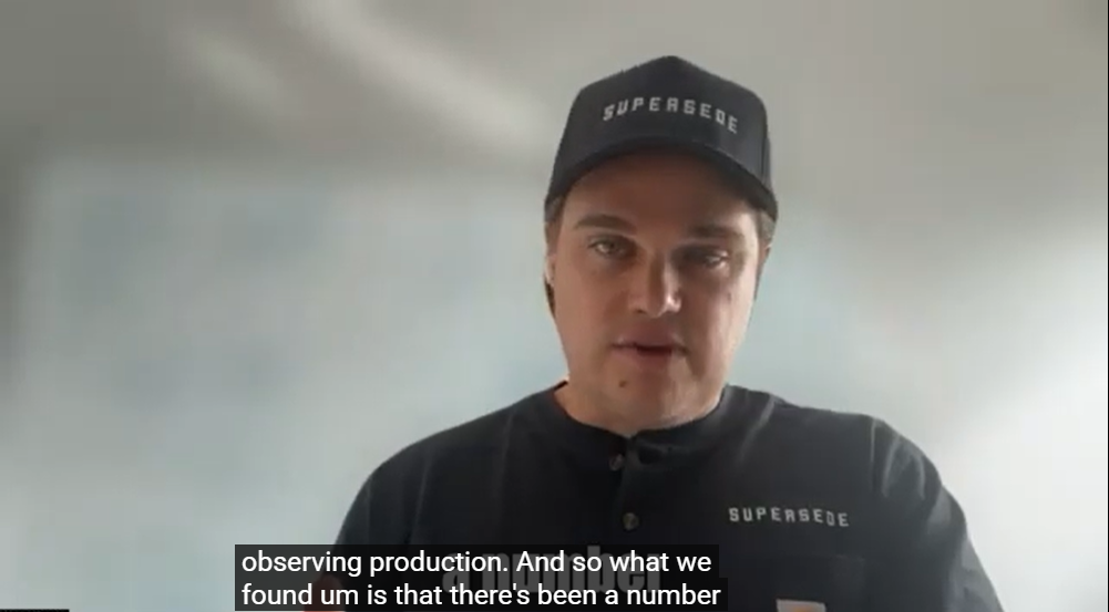 Supersede CEO Sean Petterson