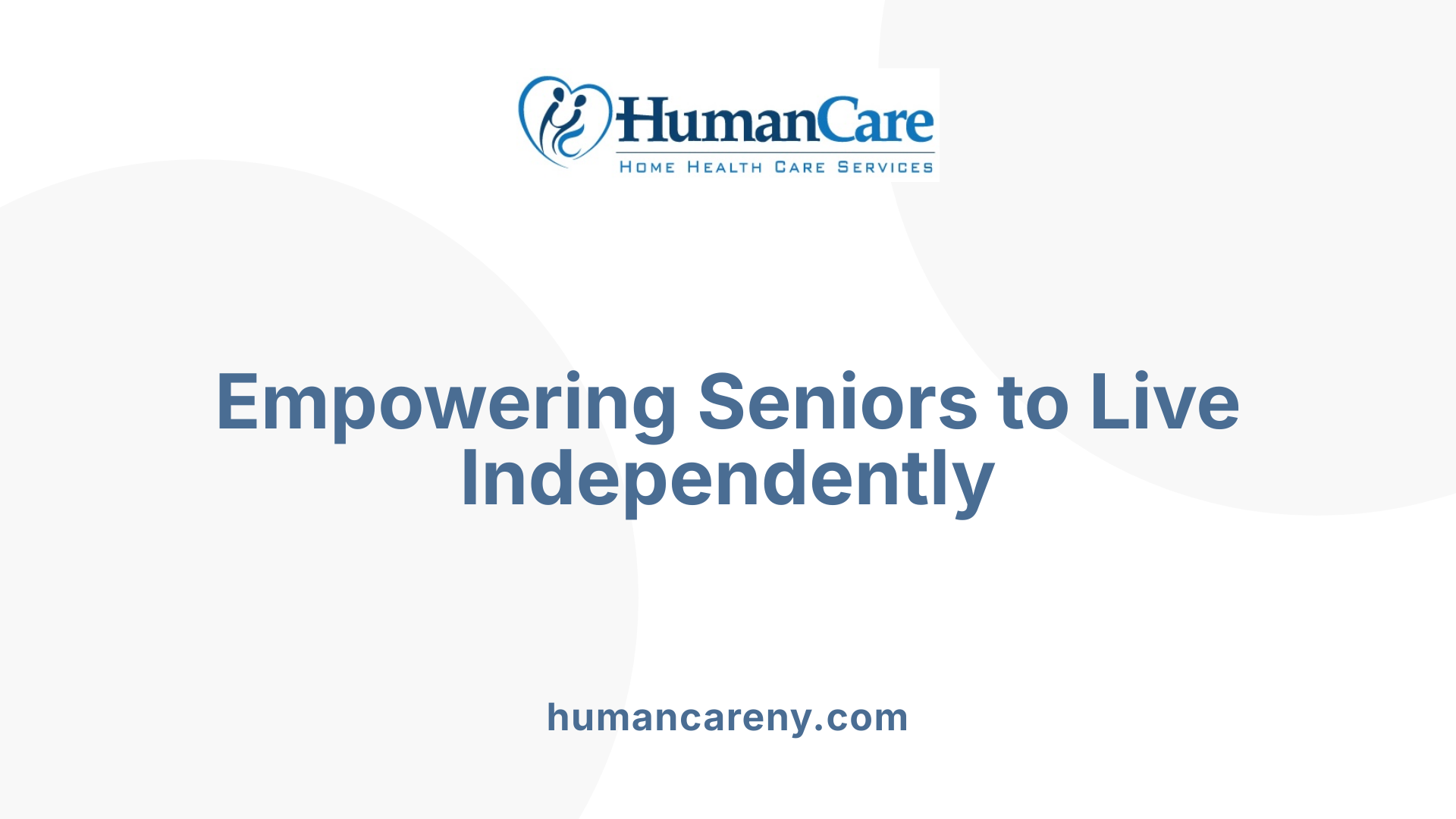Empowering Seniors to Live Independently