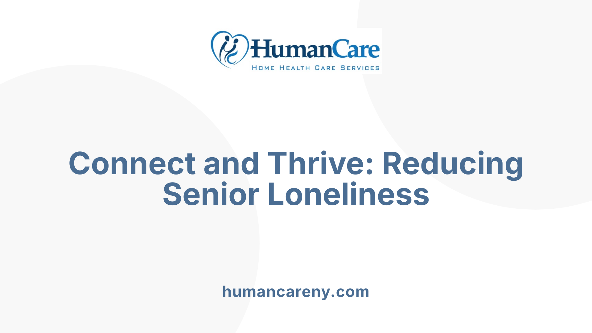 Connect and Thrive: Reducing Senior Loneliness