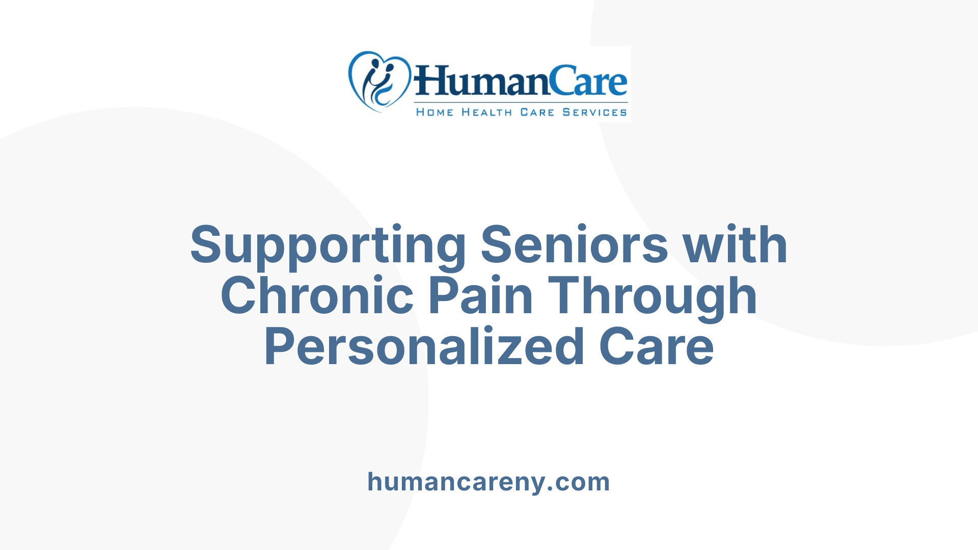 Supporting Seniors with Chronic Pain Through Personalized Care