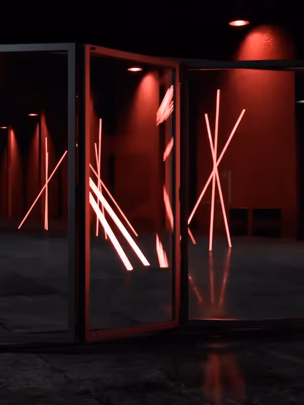 A 3D generated F82 Aluminium Door 