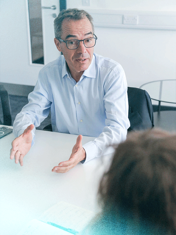 Animated slideshow of people working at Clear Motion