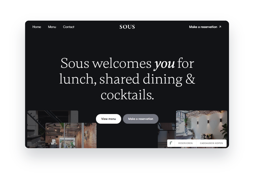 An Amsterdam neighbourhood favourite, online and effortless.