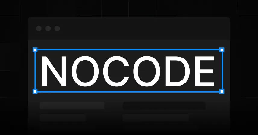Thumbnail: ‘NO CODE’ app graphic on dark background.