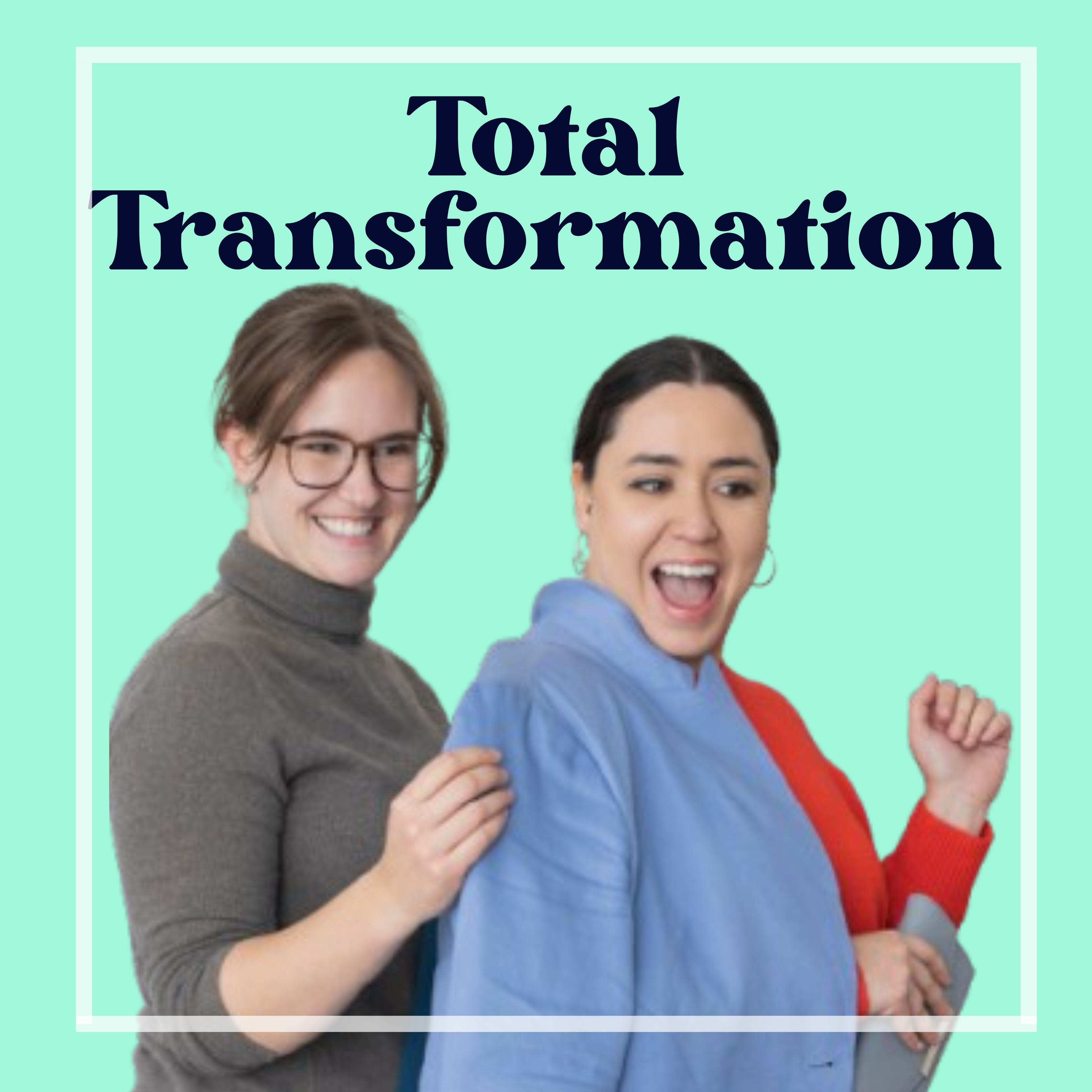 Teresa with colour drapes