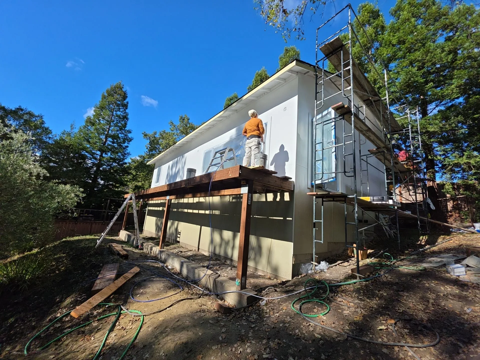 1340 Hermine Ave Walnut Creek ADU construction progress, view 3