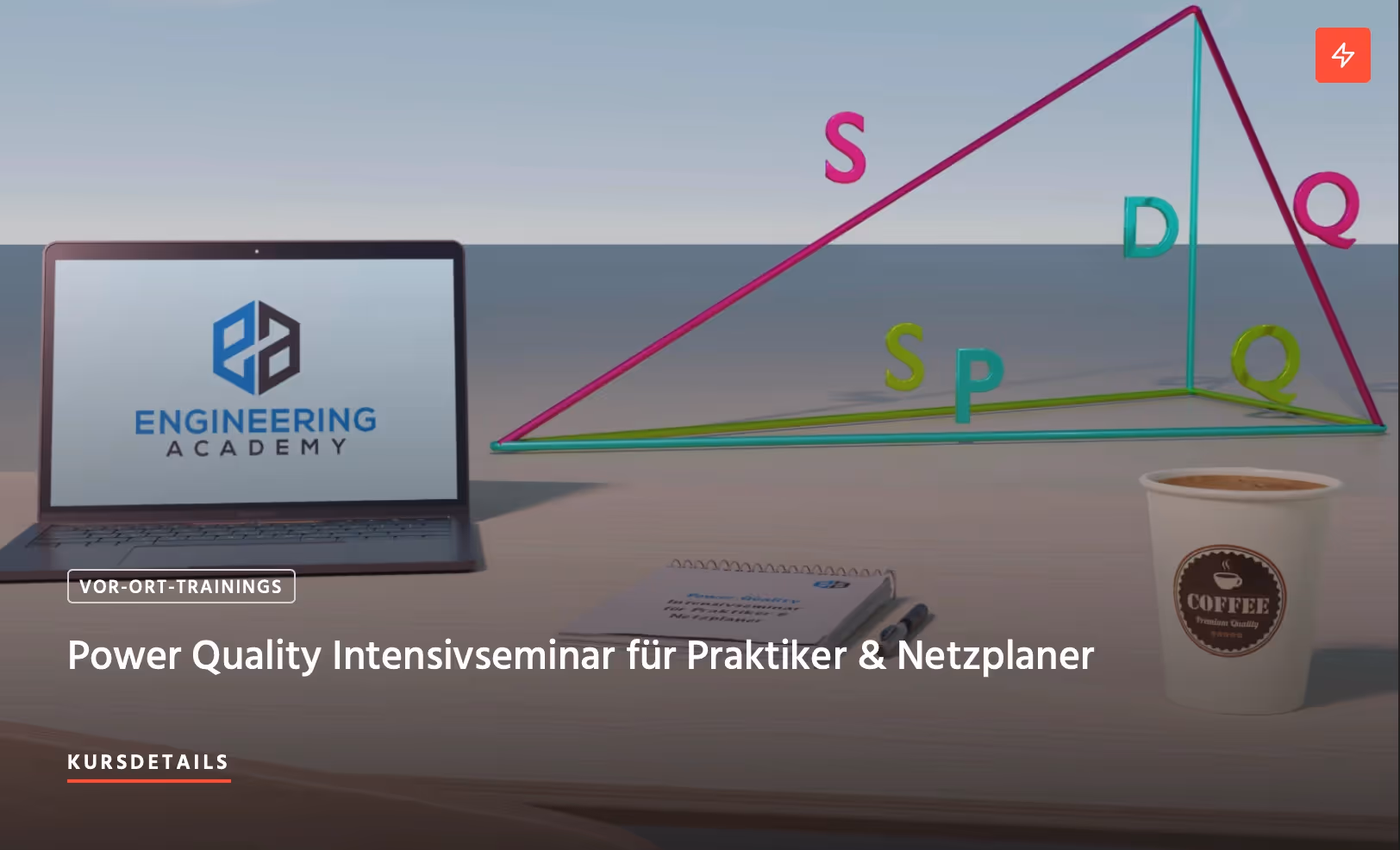 Power Quality Webinar Online-Training Weiterbildung ENGINEERING ACADEMY