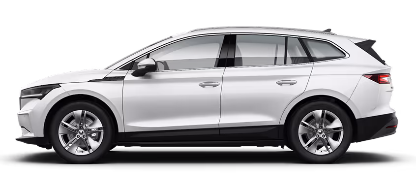 Skoda Enyaq iV 50 in white