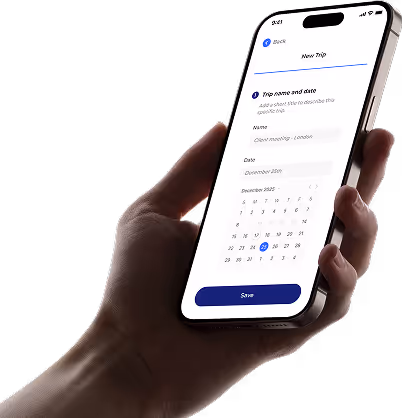 Paua app interface displaying a detailed list of electric vehicle charging trips with timestamps, locations, and costs — highlighting EV expense tracking and reimbursement features for drivers and businesses.