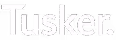 Tusker logo in white