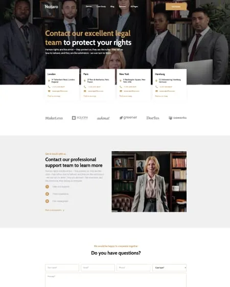 Project screens