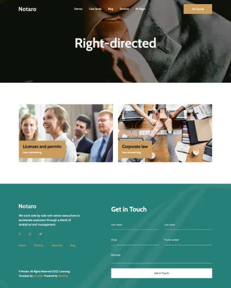 Project screens