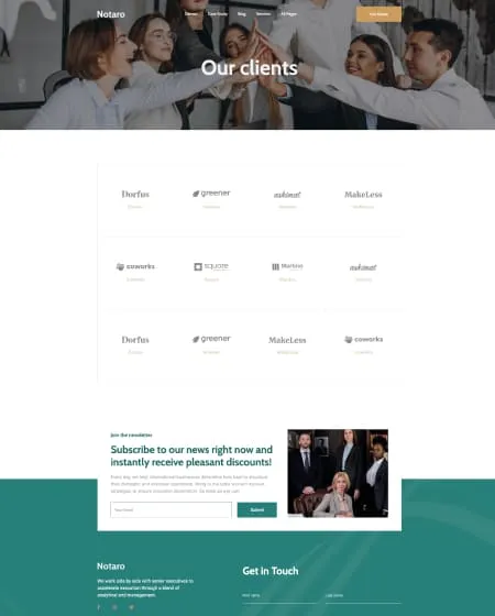 Project screens