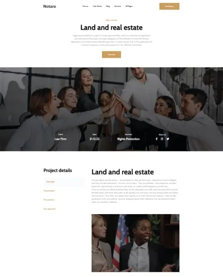 Project screens