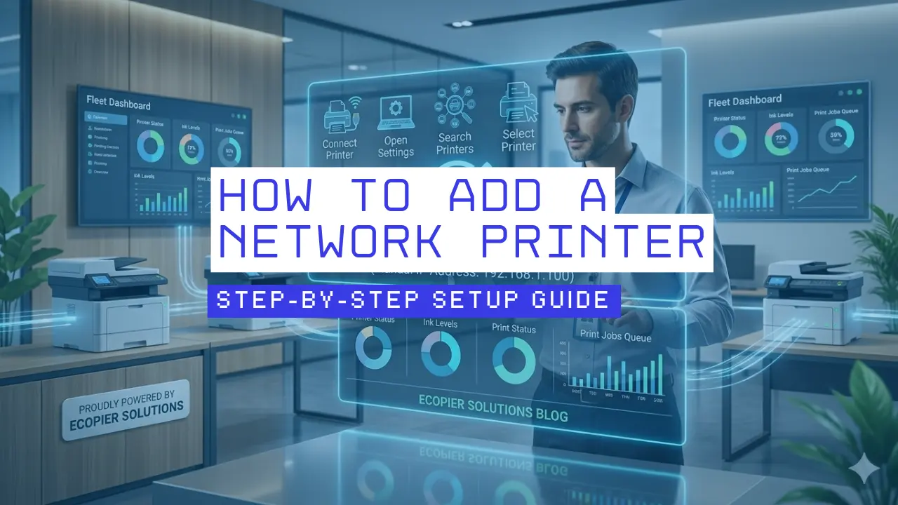 How to Add a Network Printer